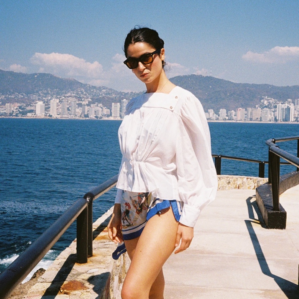 Ciao Lucia allegra Top White